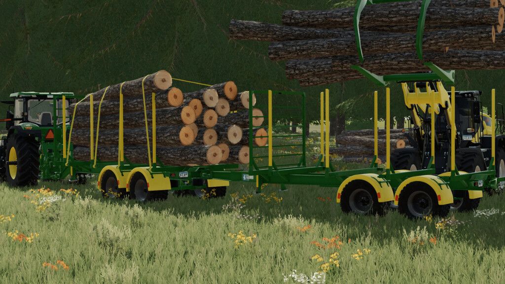 Lizard LT679 Short Log Trailer