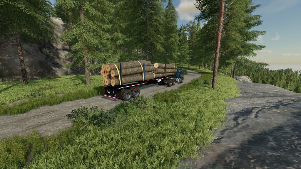 Lizard LT699 Semi Log Trailer