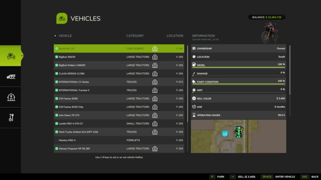 Advanced Farm Manager