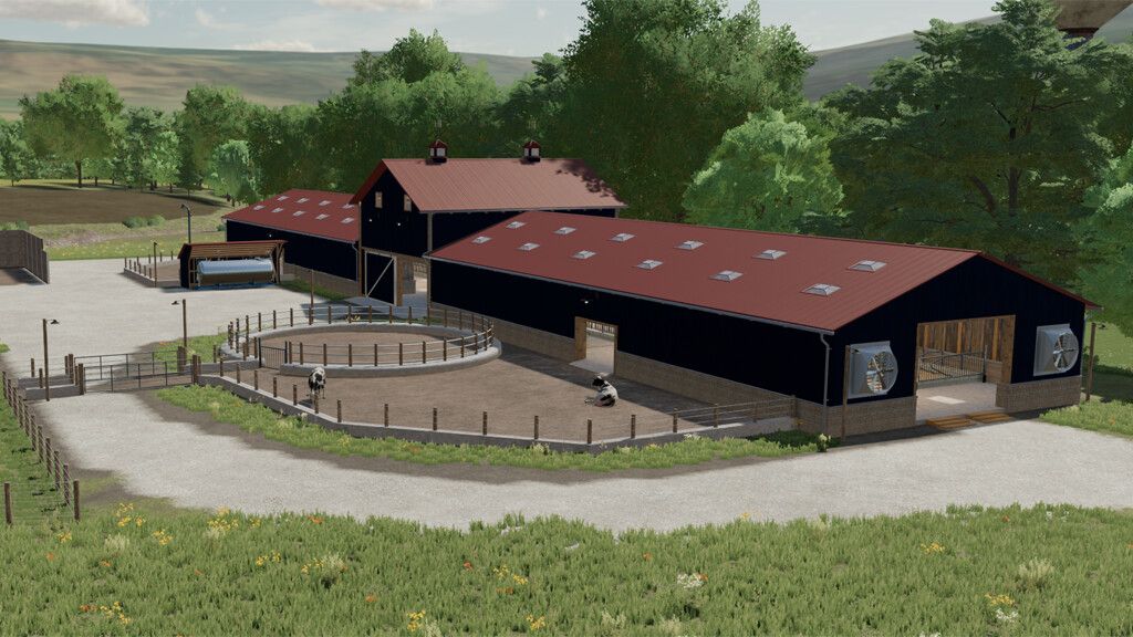Cow Barn XL - Farming Simulator 22 Mod
