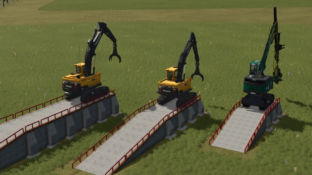 Loading Platforms - Farming Simulator 25 Mod
